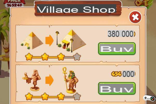Prezzi dei villaggi in Coin Master